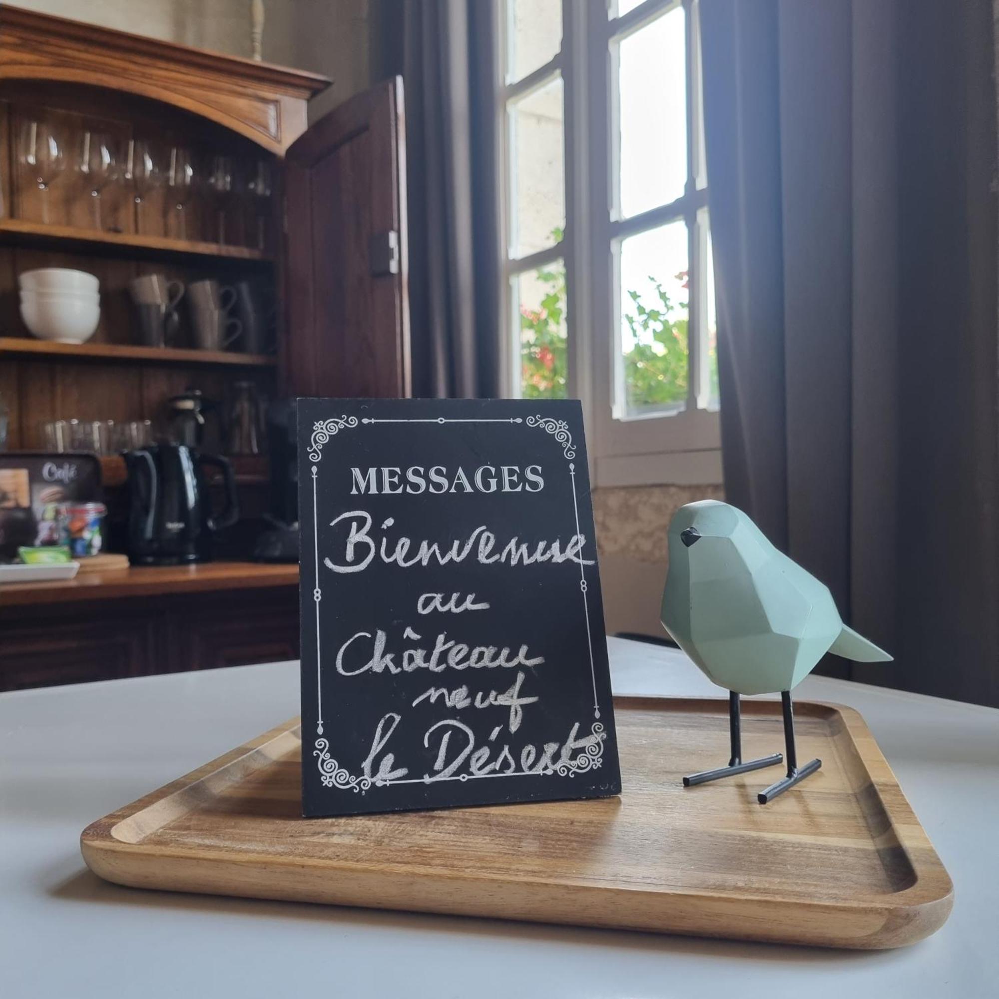Chateau Neuf Le Desert Le Pizou Pokoj fotografie